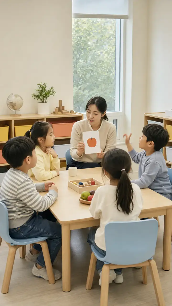 자람 영어교실 작업 및 고객 경험 브랜드 이미지