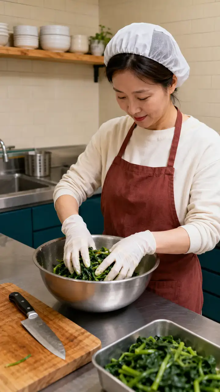 온찬 반찬공방 작업 및 고객 경험 브랜드 이미지